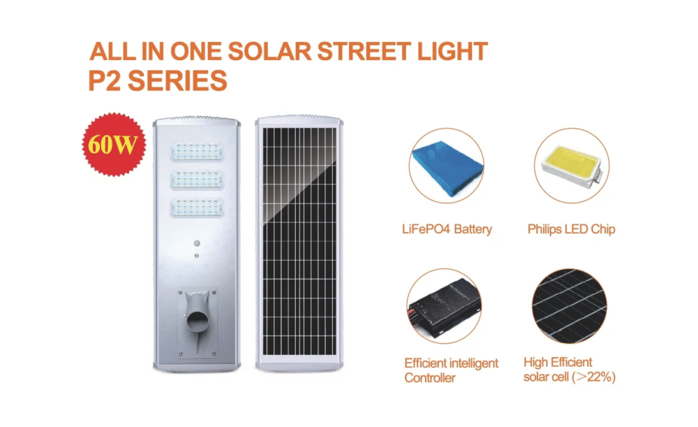 Lampara Solar FacilitySolar de 60W - Imagen 3