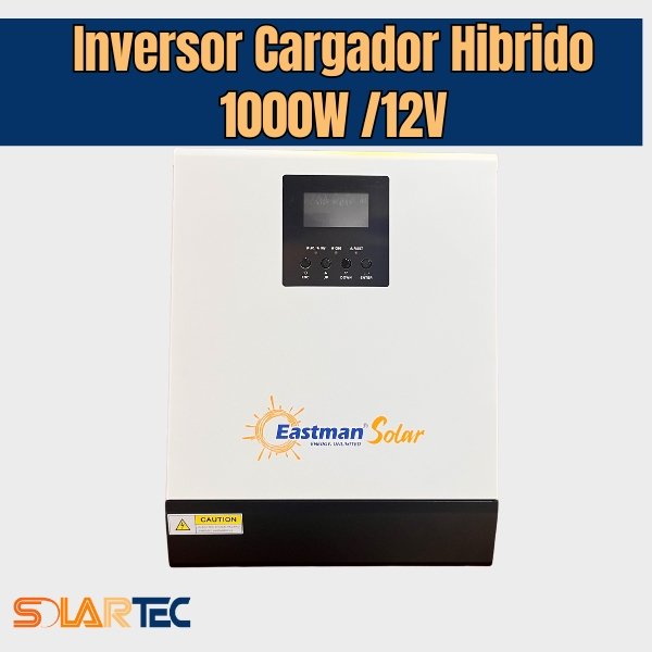 Inversor Cargador Hibrido 1000W/12V