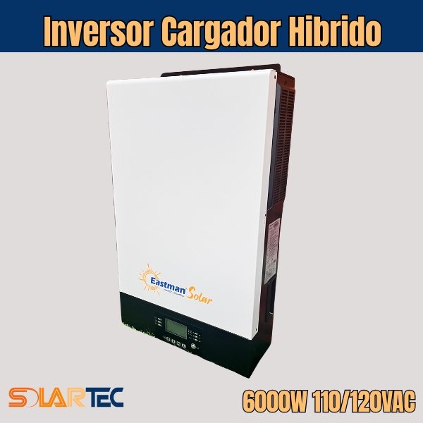 Inversor Cargador Hibrido 6000W 110VAC/120VAC Eastman - Imagen 3