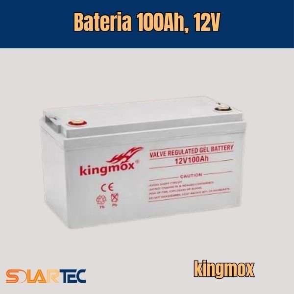 Batería de Gel 100Ah, 12V